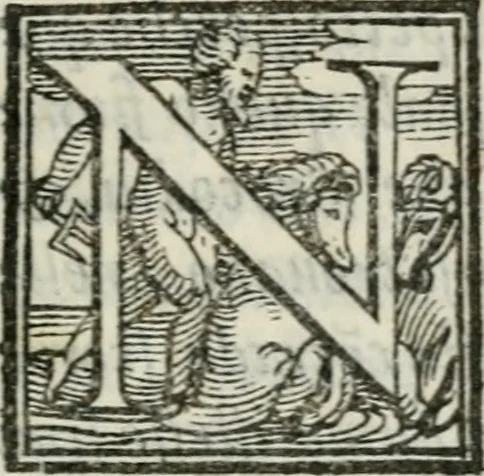 An illustration from Le antichita de la citta di Roma, 1556, leaf 142