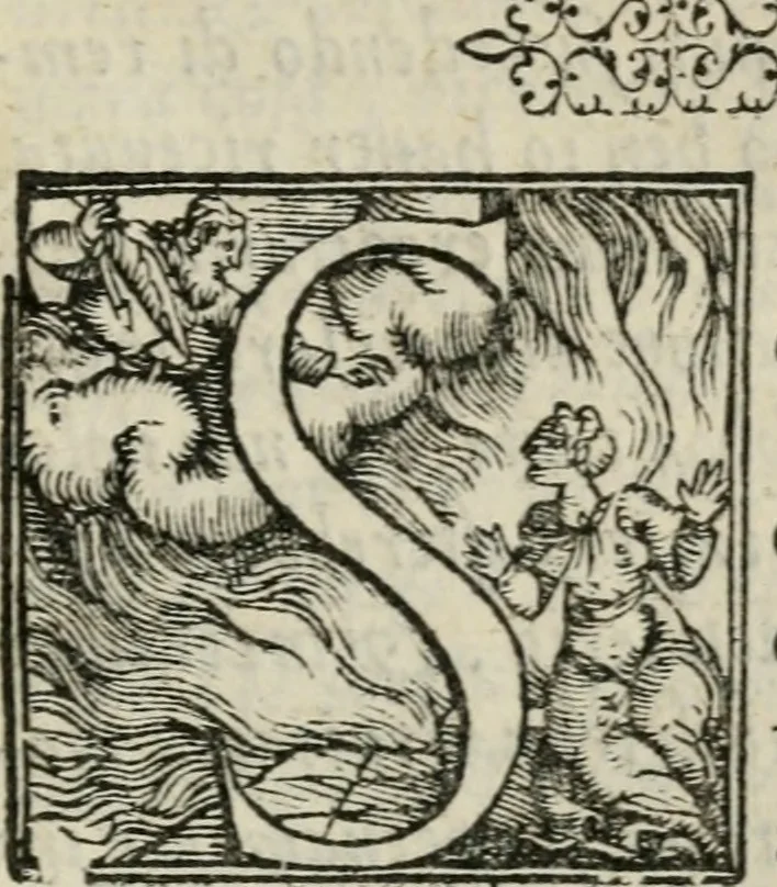 An illustration from Le antichita de la citta di Roma, 1556, leaf 6