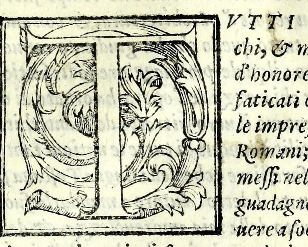 An illustration from Le antichità della citta di Roma : raccolte sotto brevita da diuersi antichi & moderni scrittori, 1588, leaf 13
