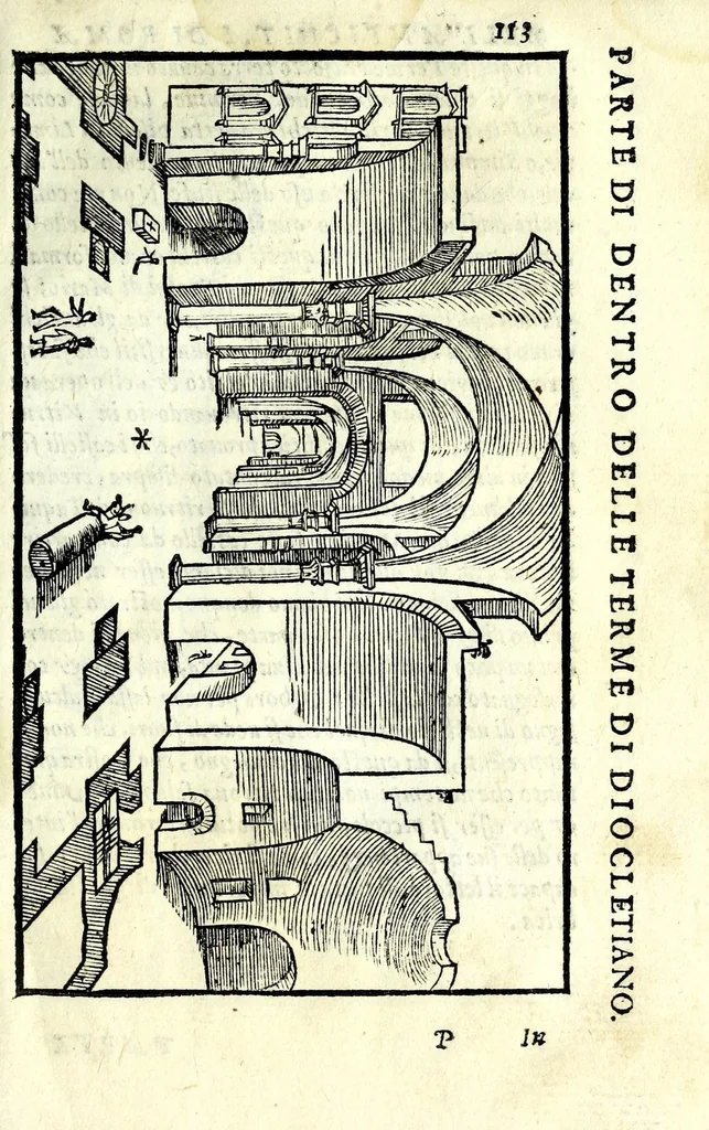 An illustration from Le antichità della citta di Roma : raccolte sotto brevita da diuersi antichi & moderni scrittori, 1588, leaf 229