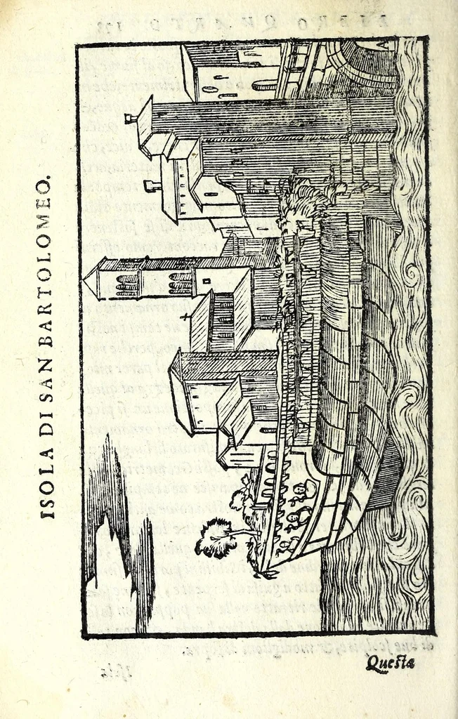 An illustration from Le antichità della citta di Roma : raccolte sotto brevita da diuersi antichi & moderni scrittori, 1588, leaf 348