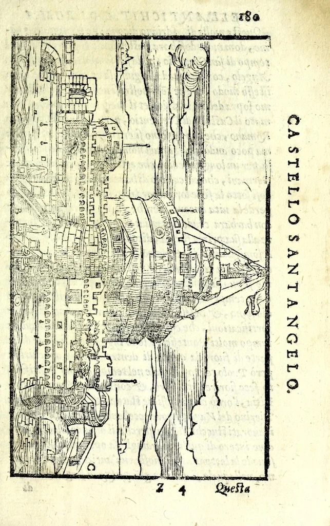 An illustration from Le antichità della citta di Roma : raccolte sotto brevita da diuersi antichi & moderni scrittori, 1588, leaf 361