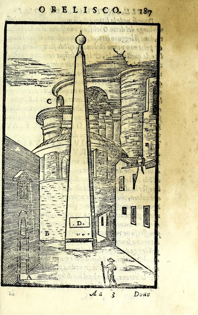 An illustration from Le antichità della citta di Roma : raccolte sotto brevita da diuersi antichi & moderni scrittori, 1588, leaf 375