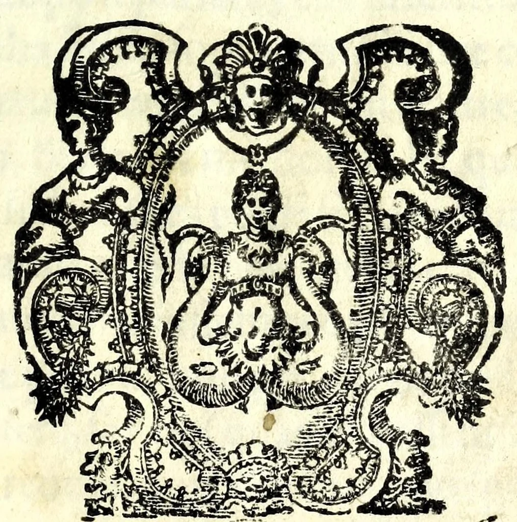 An illustration from Le antichità della citta di Roma : raccolte sotto brevita da diuersi antichi & moderni scrittori, 1588, leaf 5