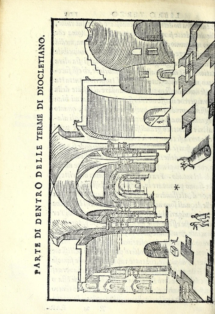 An illustration from Le antichità della città di Roma : raccolte sotto brevità da diuersi antichi & moderni scrittori, 1569, leaf 250