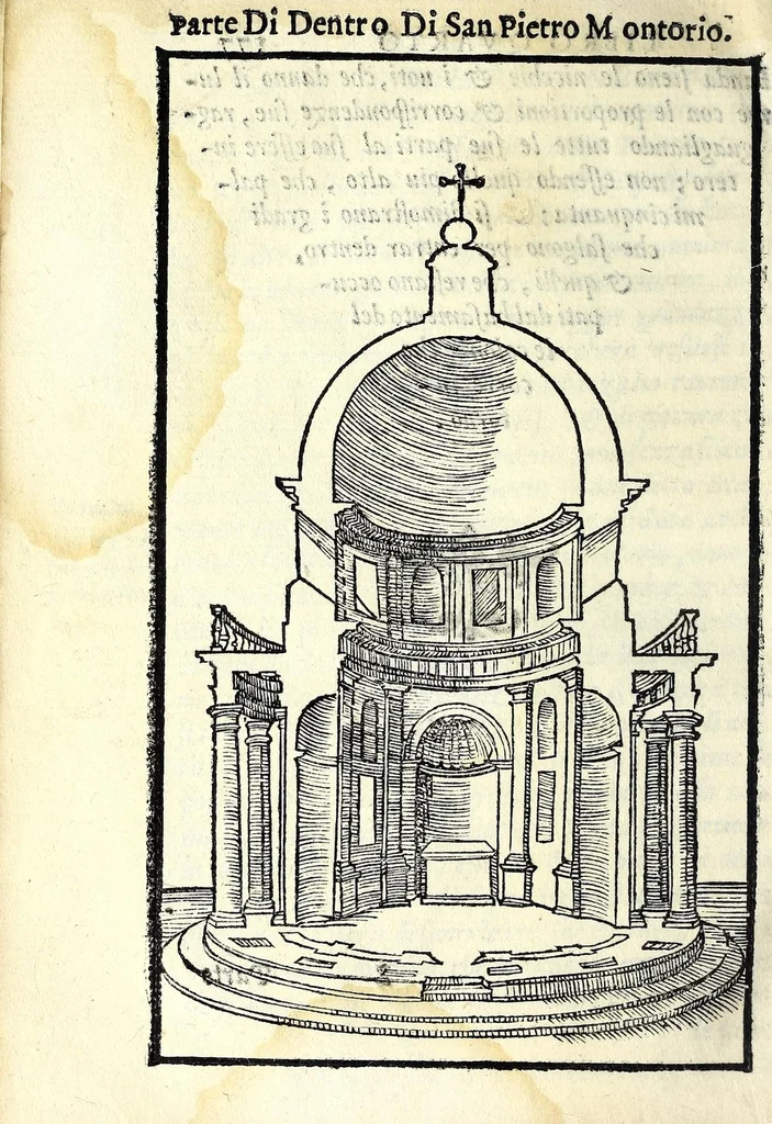An illustration from Le antichità della città di Roma : raccolte sotto brevità da diuersi antichi & moderni scrittori, 1569, leaf 376