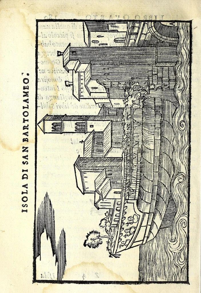 An illustration from Le antichità della città di Roma : raccolte sotto brevità da diuersi antichi & moderni scrittori, 1569, leaf 382