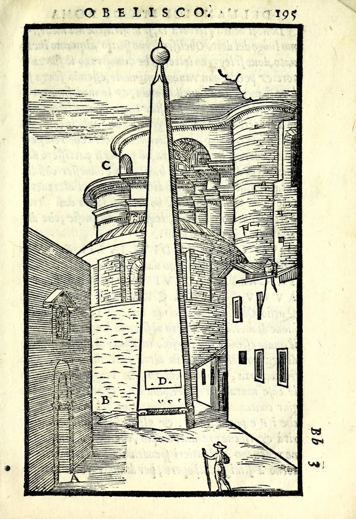 An illustration from Le antichità della città di Roma : raccolte sotto brevità da diuersi antichi & moderni scrittori, 1569, leaf 411