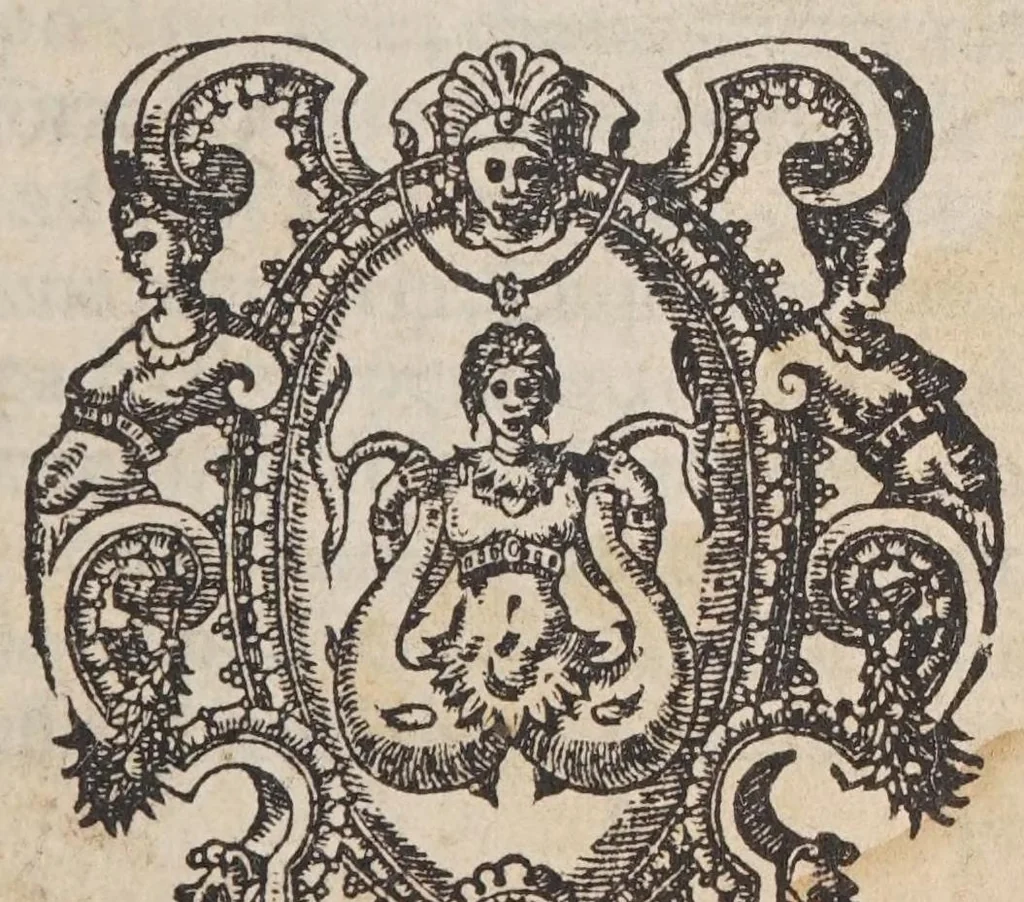 An illustration from Le antichità della citta di Roma, raccolte sotto brevita da diuersi antichi & moderni scrittori,, 1580, leaf 5
