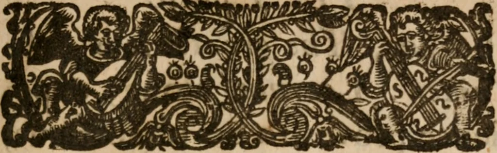 An illustration from The learned man defended and reform'd : a discourse of singular politeness and elocution, seasonably asserting the right of the muses in opposition to the many enemies which in this age learning meets with, and more especially those two ignorance and vice : in two parts, 1660, leaf 10