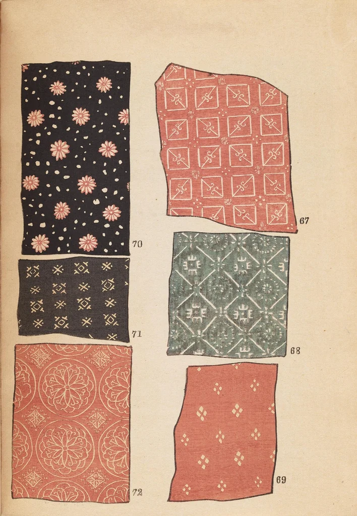 An illustration from Leathers of old Japan, 1800, leaf 28