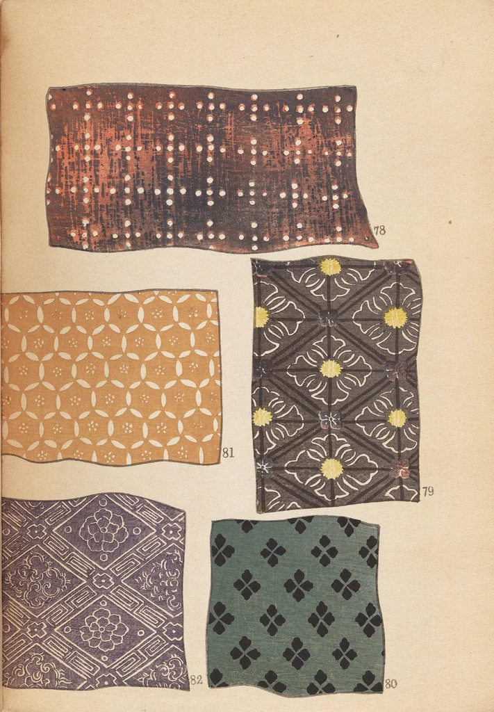An illustration from Leathers of old Japan, 1800, leaf 30