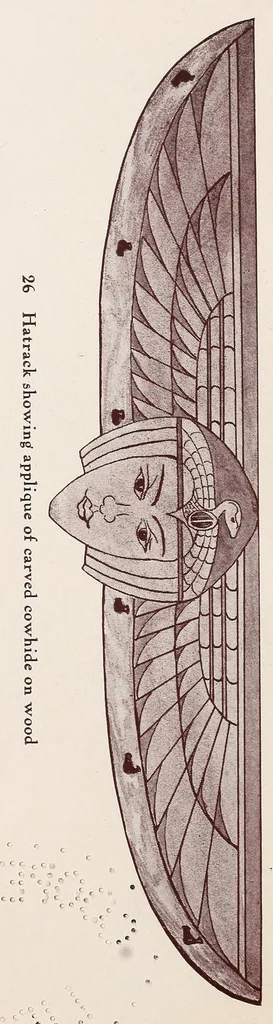 An illustration from Leather work, 1908, leaf 26