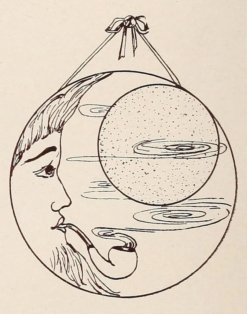 An illustration from Leather work, 1908, leaf 54