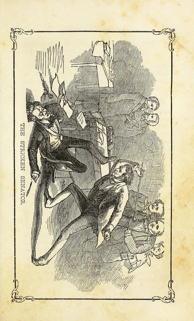 An illustration from Leaven for doughfaces; or, Threescore and ten parables touching slavery, 1856, leaf 323