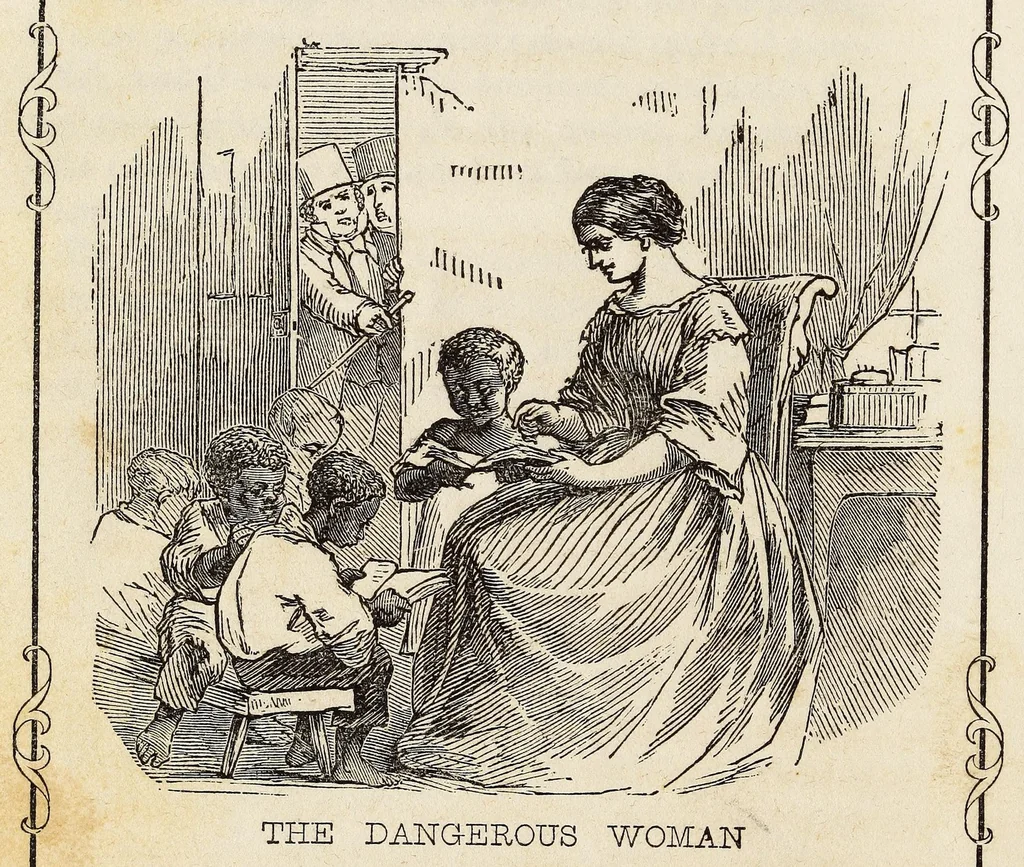 An illustration from Leaven for doughfaces; or, Threescore and ten parables touching slavery, 1856, leaf 44
