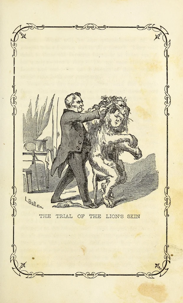 An illustration from Leaven for doughfaces; or, Threescore and ten parables touching slavery, 1856, leaf 55