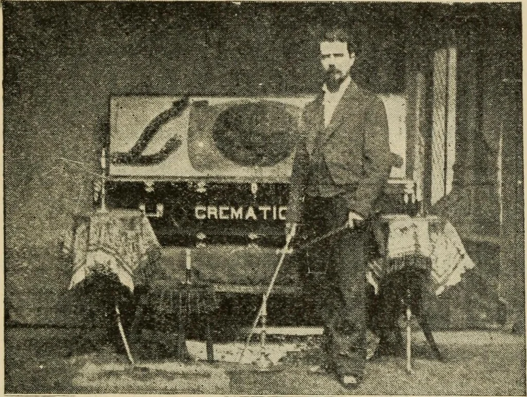 An illustration from Leaves from conjurers' scrap books : or, Modern magicians and their works, 1891, leaf 172