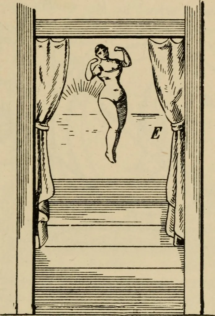 An illustration from Leaves from conjurers' scrap books : or, Modern magicians and their works, 1891, leaf 178