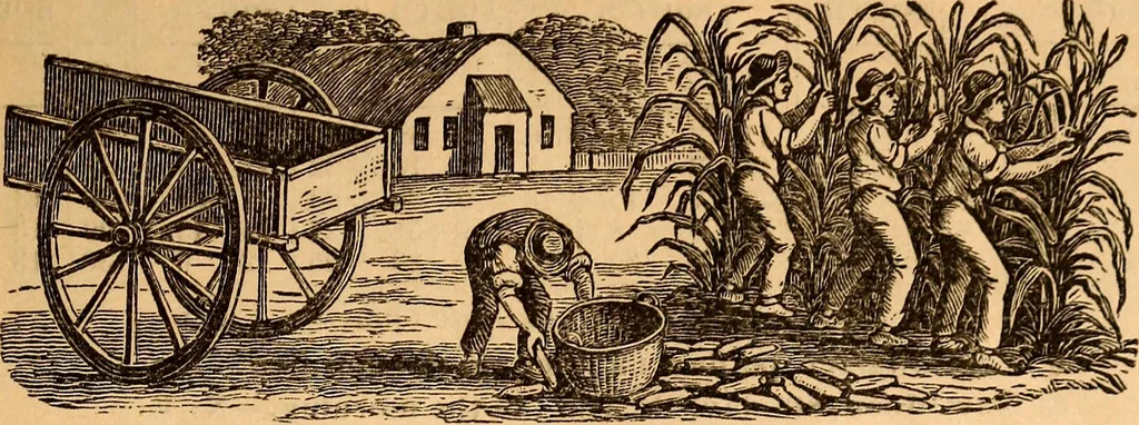 An illustration from Leavitt's farmer's almanack, improved, and miscellaneous year book, for the year of our Lord 1885, 1884, leaf 22