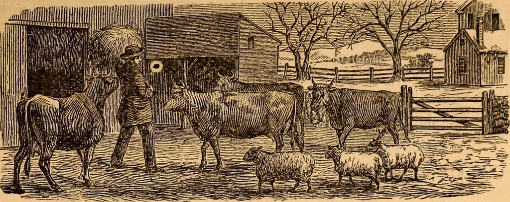 An illustration from Leavitt's farmer's almanack, improved, and miscellaneous year book, for the year of our Lord 1885, 1884, leaf 8