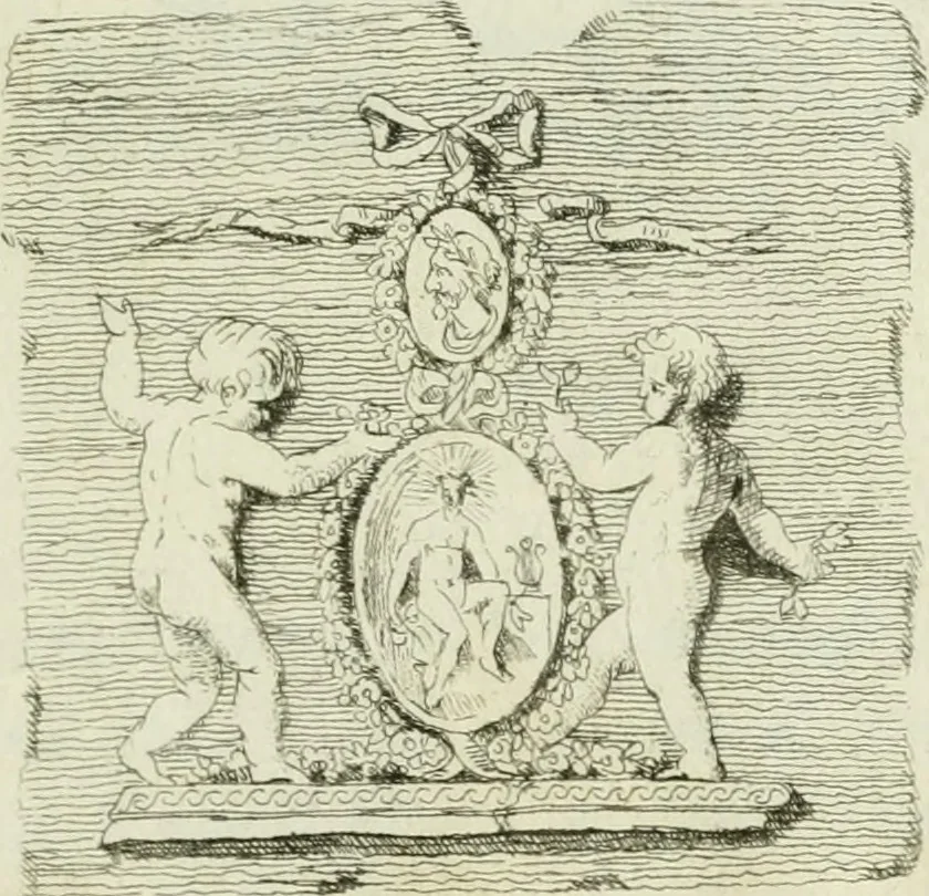 An illustration from Le belle arti, 1790, leaf 14