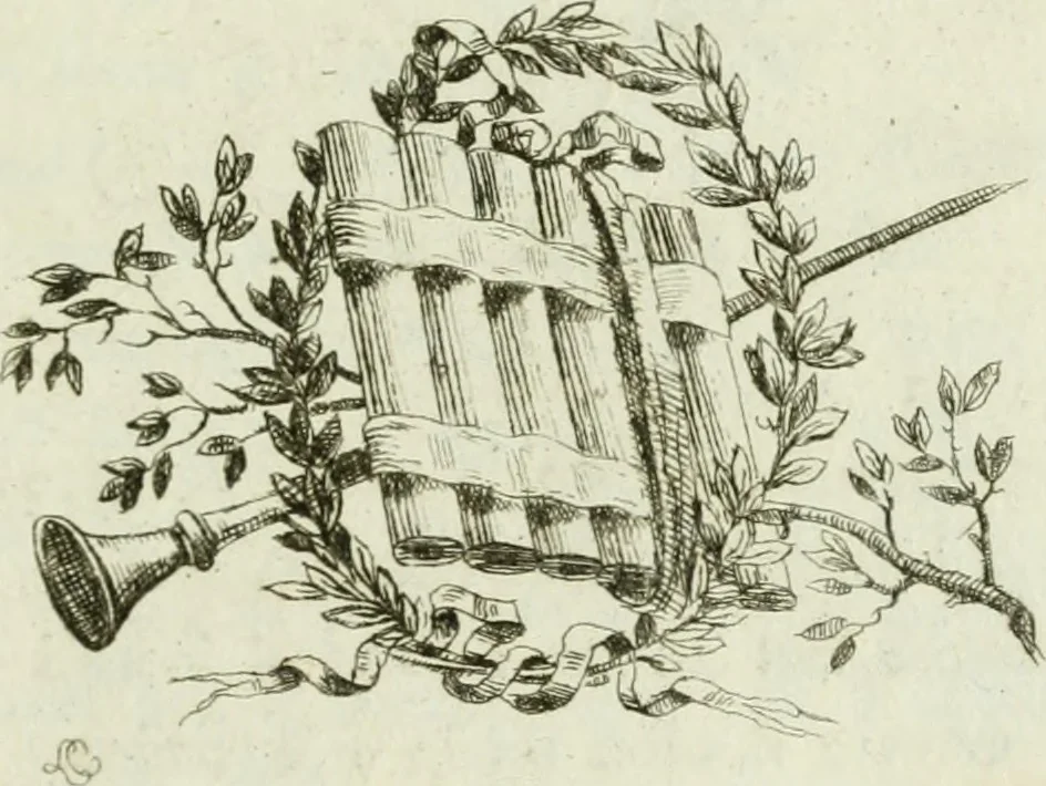An illustration from Le belle arti, 1790, leaf 48