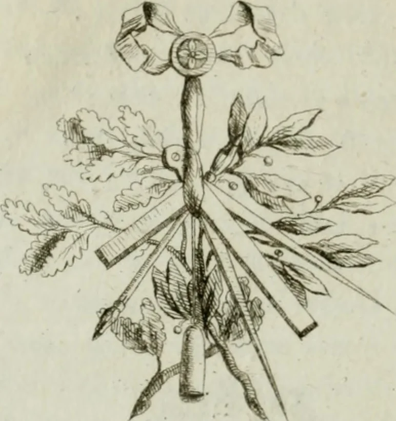 An illustration from Le belle arti, 1790, leaf 49