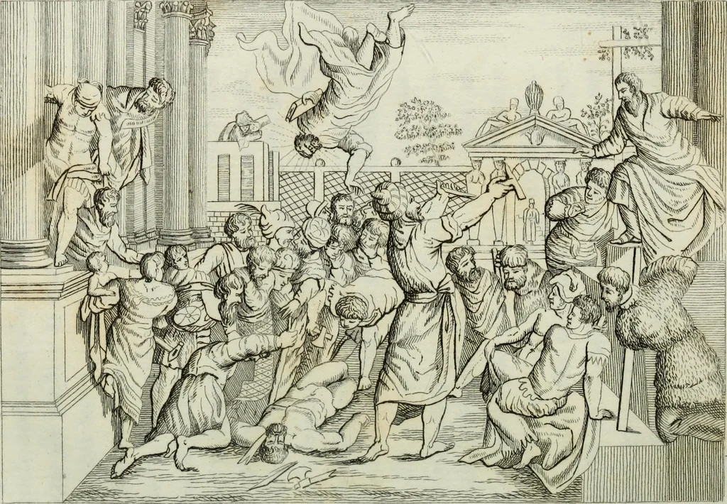 An illustration from Le belle arti in Venezia, cioè la pittura, la scultura, l'architettura, 1825, leaf 100