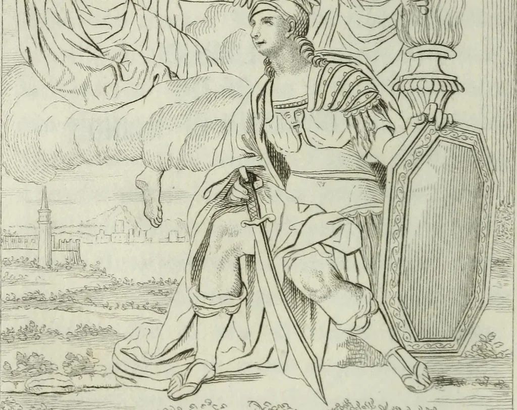 An illustration from Le belle arti in Venezia, cioè la pittura, la scultura, l'architettura, 1825, leaf 135