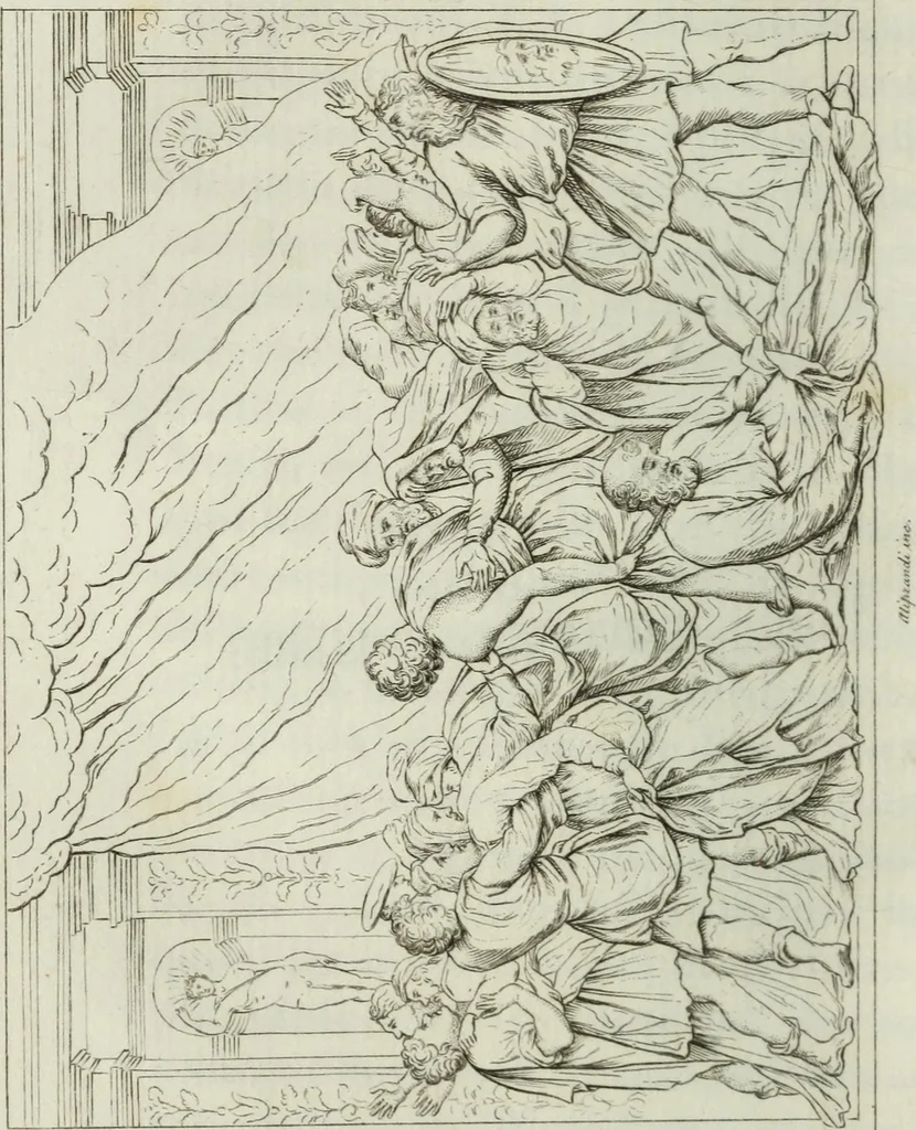 An illustration from Le belle arti in Venezia, cioè la pittura, la scultura, l'architettura, 1825, leaf 201
