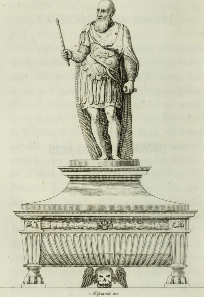An illustration from Le belle arti in Venezia, cioè la pittura, la scultura, l'architettura, 1825, leaf 215