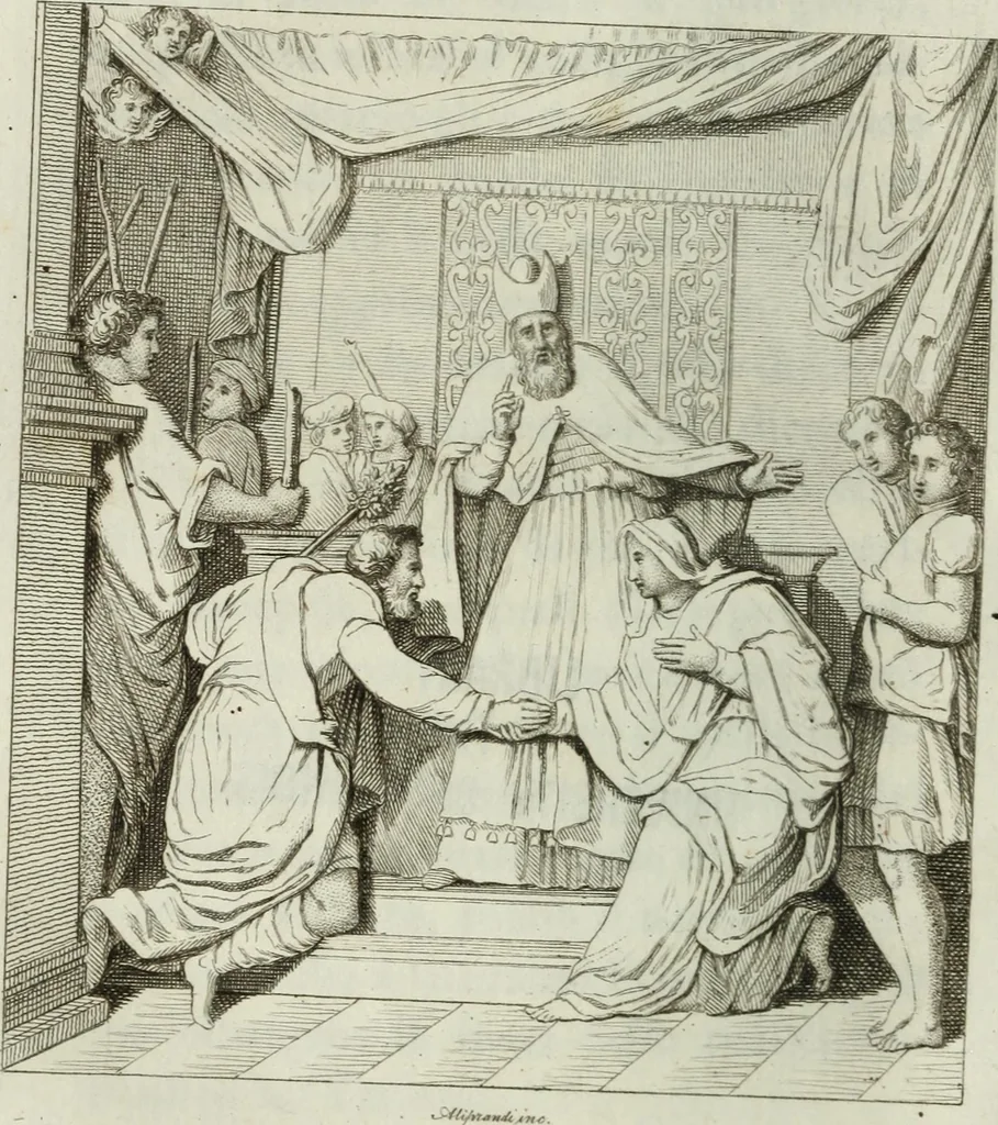 An illustration from Le belle arti in Venezia, cioè la pittura, la scultura, l'architettura, 1825, leaf 239