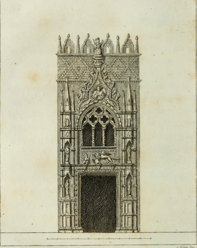 An illustration from Le belle arti in Venezia, cioè la pittura, la scultura, l'architettura, 1825, leaf 299