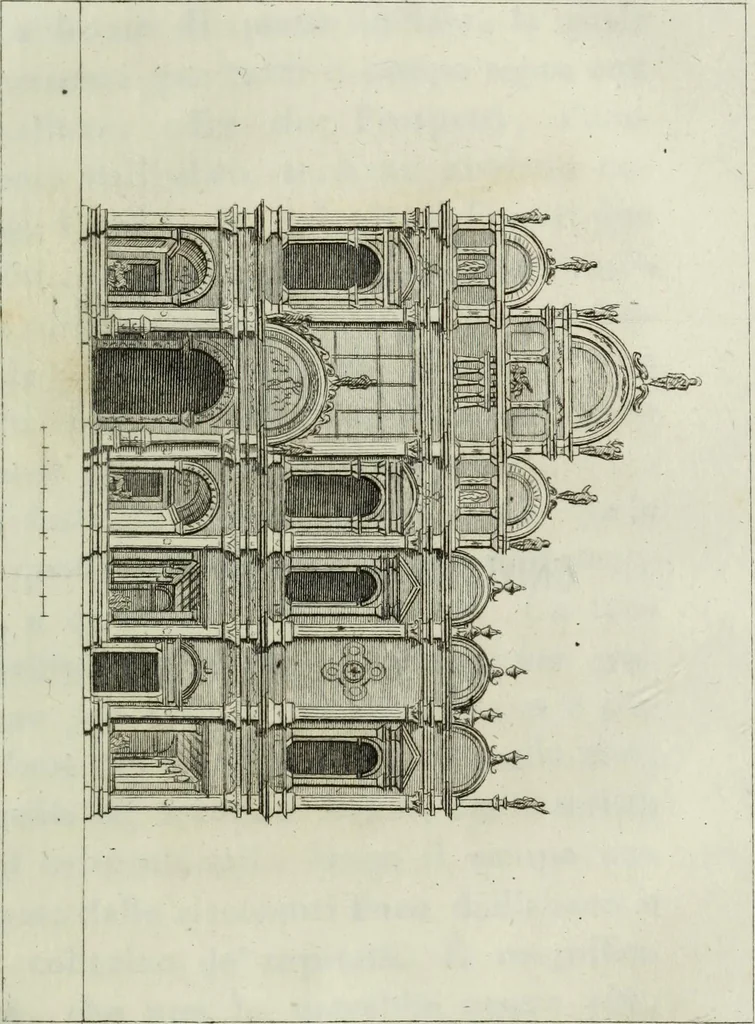 An illustration from Le belle arti in Venezia, cioè la pittura, la scultura, l'architettura, 1825, leaf 308