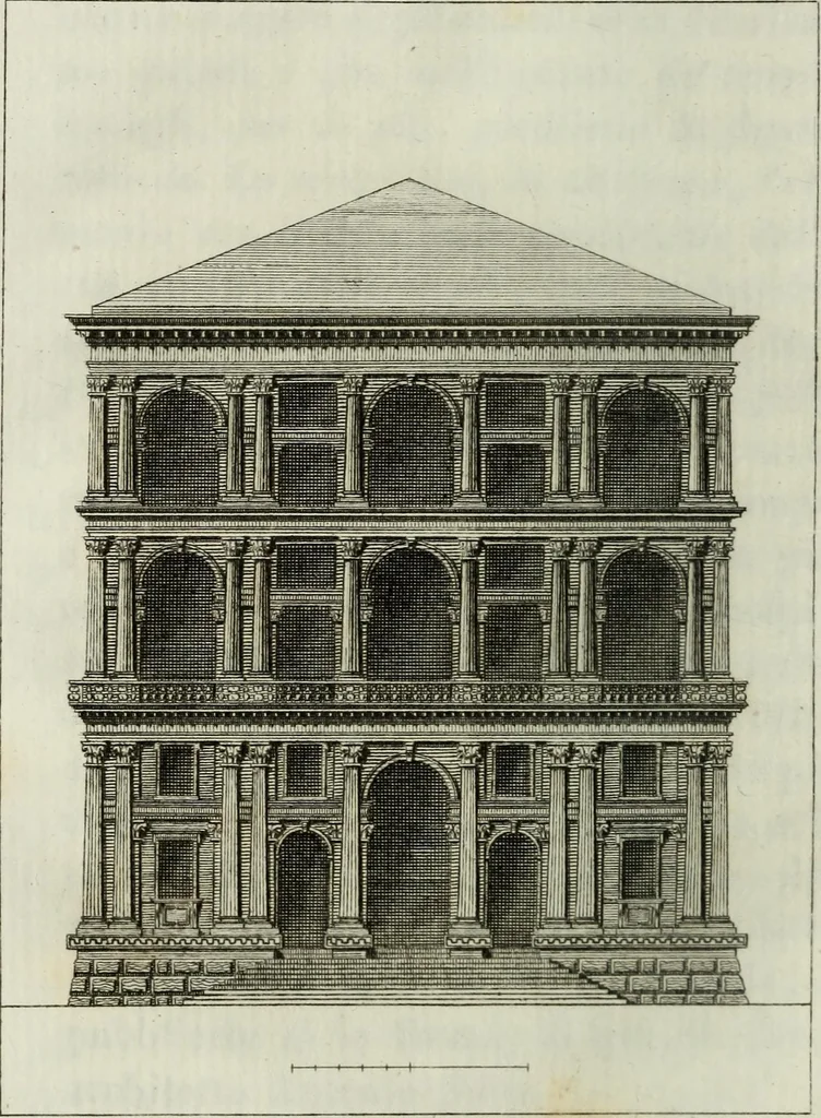An illustration from Le belle arti in Venezia, cioè la pittura, la scultura, l'architettura, 1825, leaf 337