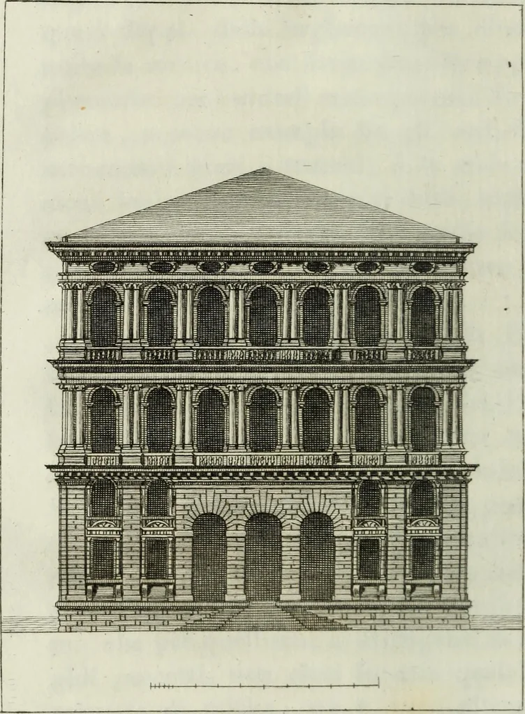 An illustration from Le belle arti in Venezia, cioè la pittura, la scultura, l'architettura, 1825, leaf 353
