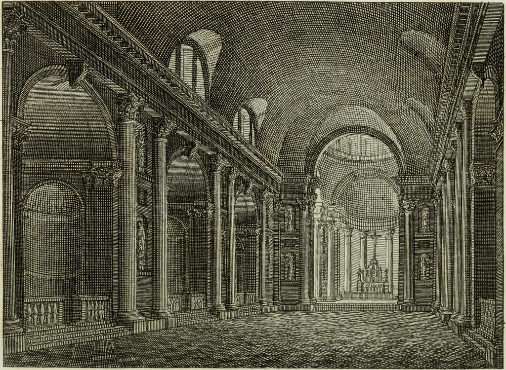 An illustration from Le belle arti in Venezia, cioè la pittura, la scultura, l'architettura, 1825, leaf 364