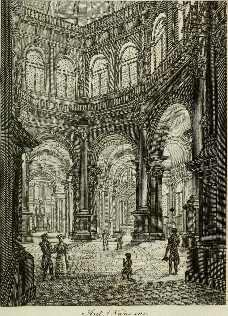 An illustration from Le belle arti in Venezia, cioè la pittura, la scultura, l'architettura, 1825, leaf 384