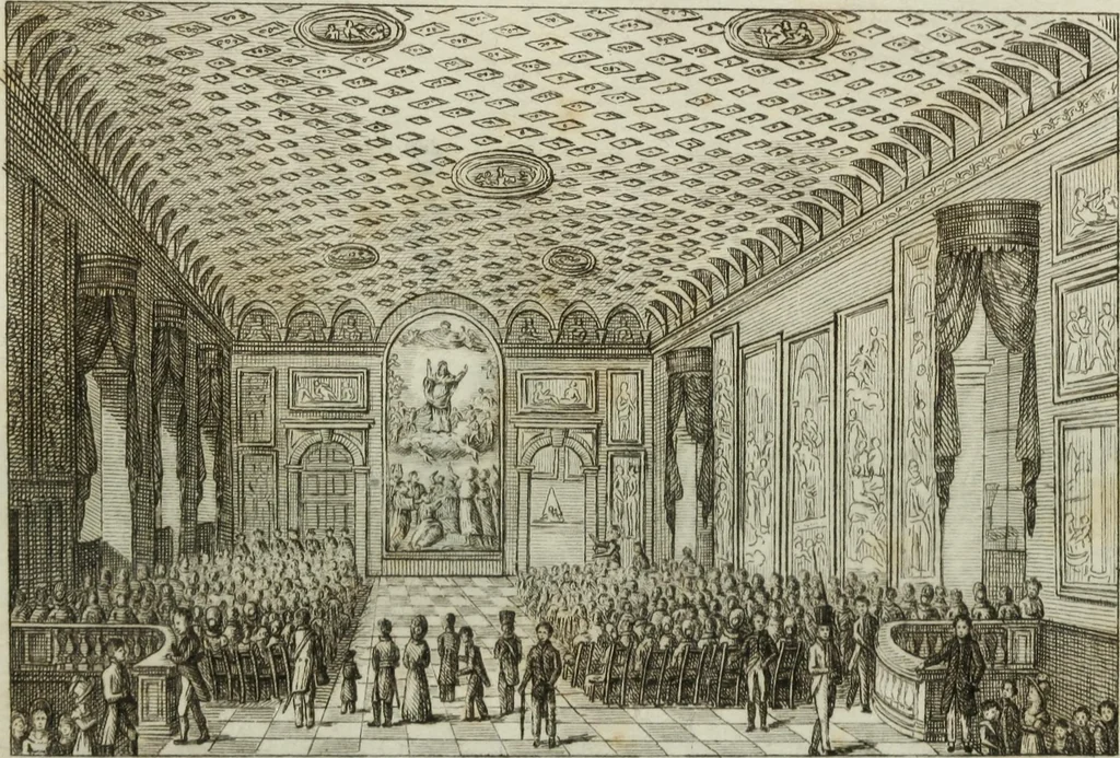 An illustration from Le belle arti in Venezia, cioè la pittura, la scultura, l'architettura, 1825, leaf 5
