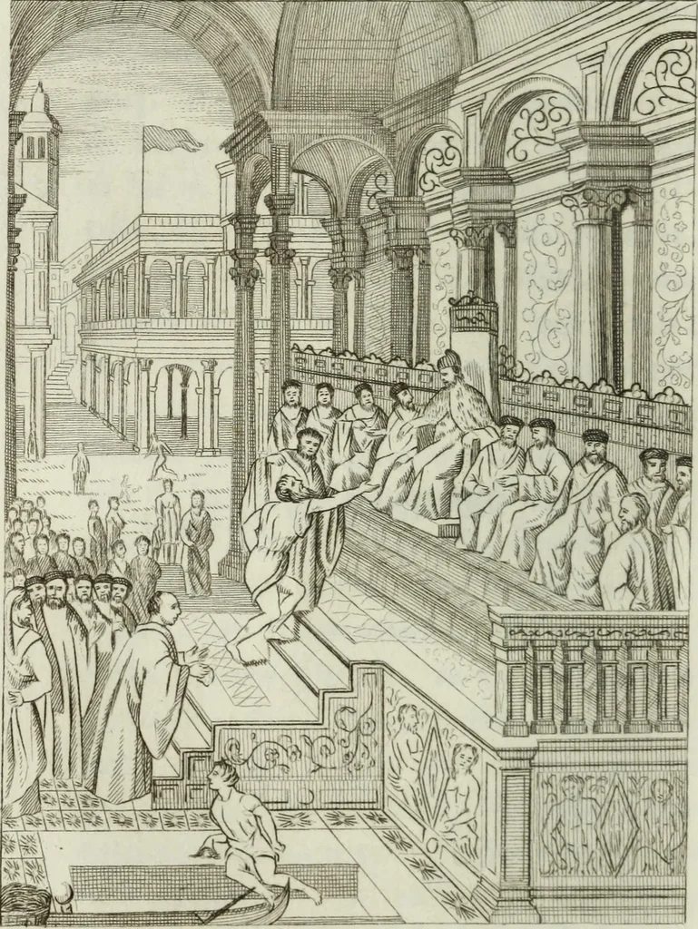 An illustration from Le belle arti in Venezia, cioè la pittura, la scultura, l'architettura, 1825, leaf 51