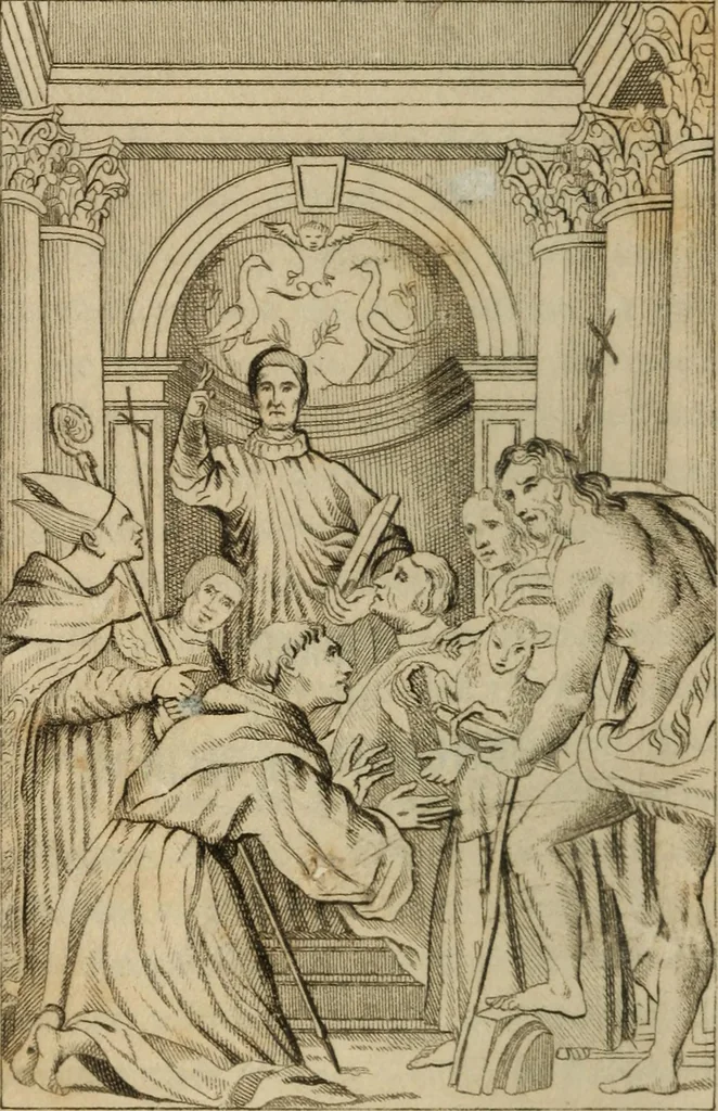 An illustration from Le belle arti in Venezia, cioè la pittura, la scultura, l'architettura, 1825, leaf 69