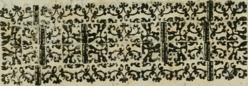 An illustration from Le bellezze della città di Firenze, dove a pieno di pittura, di scultura, di sacri templi, di palazzi, i più notabili artifizj, e più preziosi si contengono, 1677, leaf 8