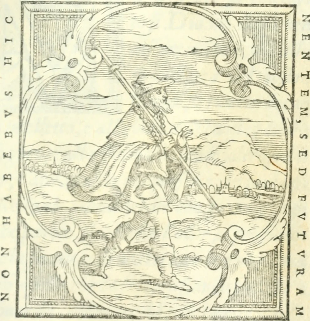 An illustration from Le bizzarre, faconde, et ingeniose rime pescatorie. Nelle quali si contengono sonetti, stäze, capitoli, madrigali, epitafij, disperate, e canzoni. Et il commento di due sonetti del Petrarcha, in antiqua materna lingua, 1557, leaf 4