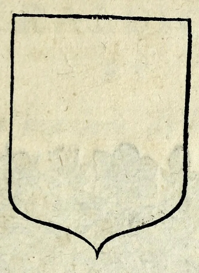 An illustration from Le blason de France, ou, Notes curieuses sur l'edit concernant la police des armoiries, 1697, leaf 181