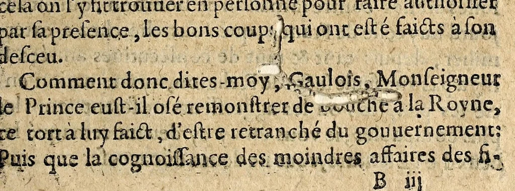 An illustration from Le Bon françois., 1614, leaf 13