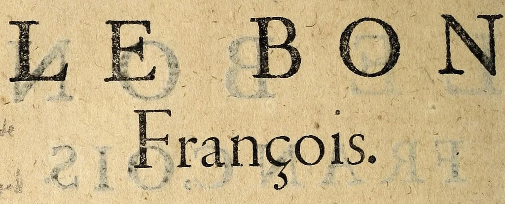 An illustration from Le Bon françois., 1614, leaf 2