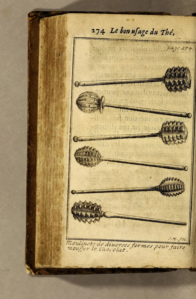 An illustration from Le bon usage du thé, du caffé et du chocolat pour la preservation & pour la guerison des maladies., 1687, leaf 300