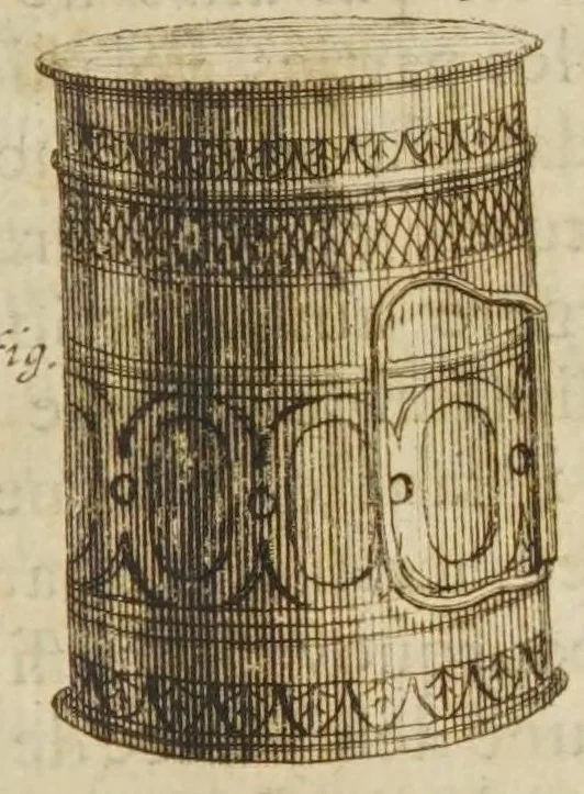 An illustration from Le bon usage du thé, du caffé et du chocolat pour la preservation & pour la guerison des maladies, 1687, leaf 169