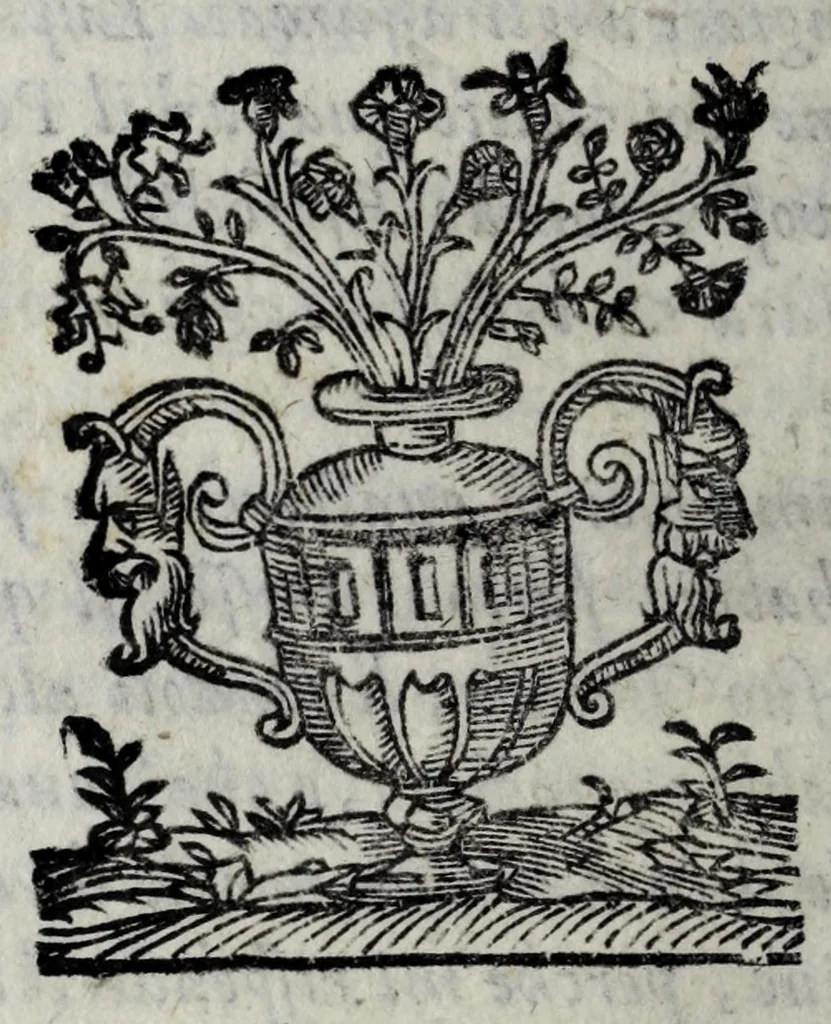 An illustration from Le bravvre del Capitano Spauento : divise in molti ragionamenti in forma di dialogo, 1607, leaf 104